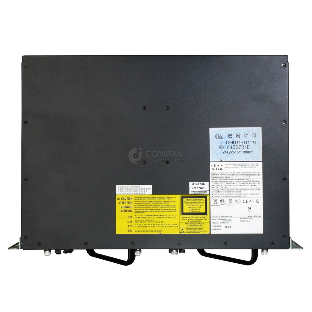 WS-C4507R-E CISCO CATALYST E-SERIES 4507R-E 7 SLOT SWITCH 